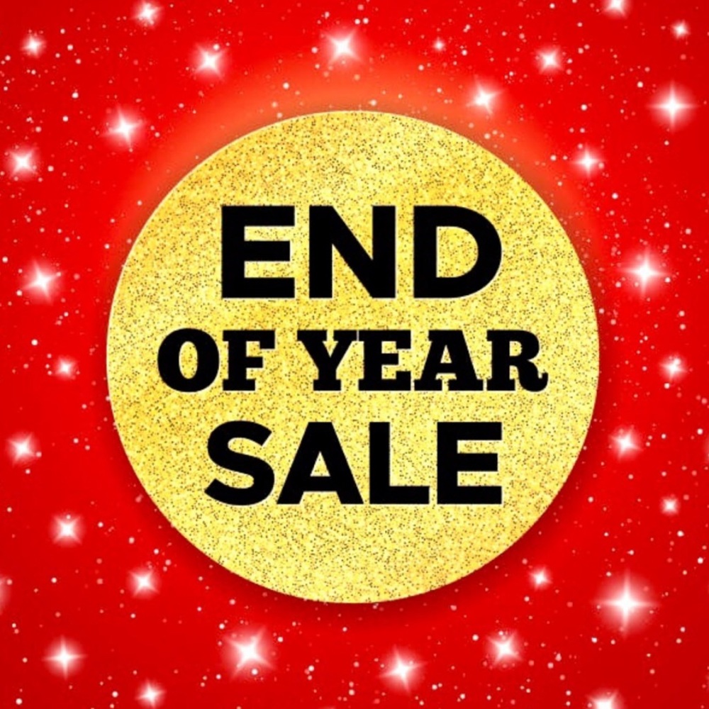 Items starting at $5 ENDS MIDNIGHT 1/1